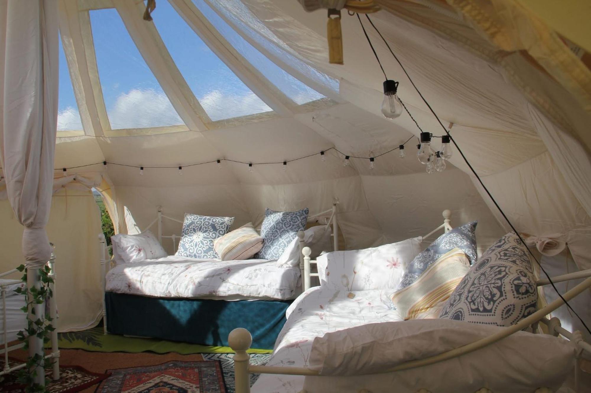 Tal-Y-Fan Farm 6M Stargazer Tent Bridgend  Bagian luar foto