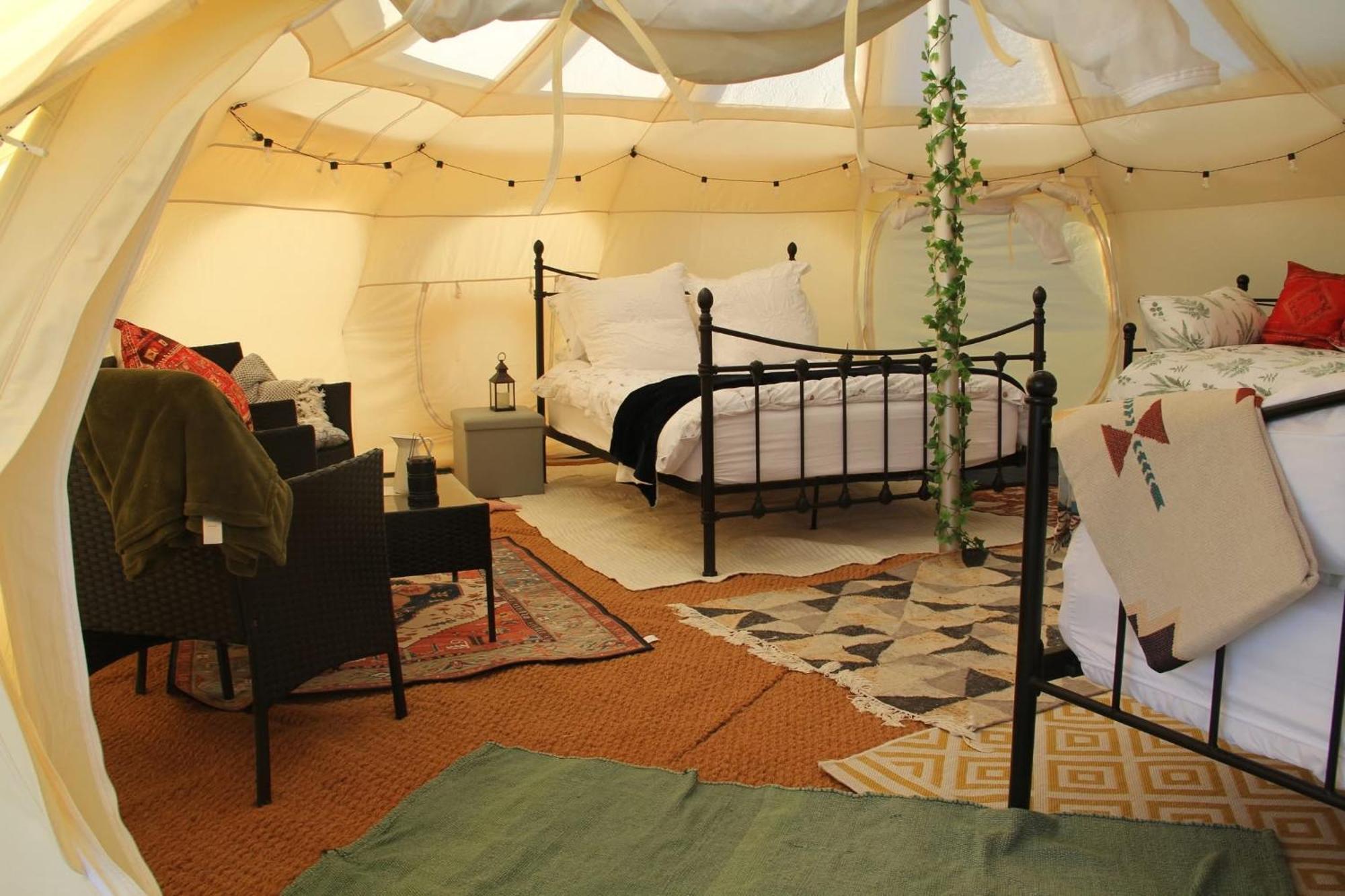Tal-Y-Fan Farm 6M Stargazer Tent Bridgend  Bagian luar foto